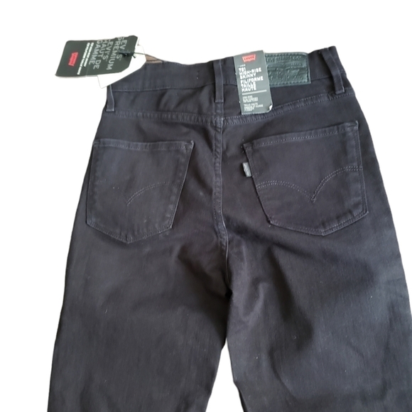 Aritzia Levi’s 721 High Rise Skinny Jeans Ripped Knees 29 - Picture 8 of 16